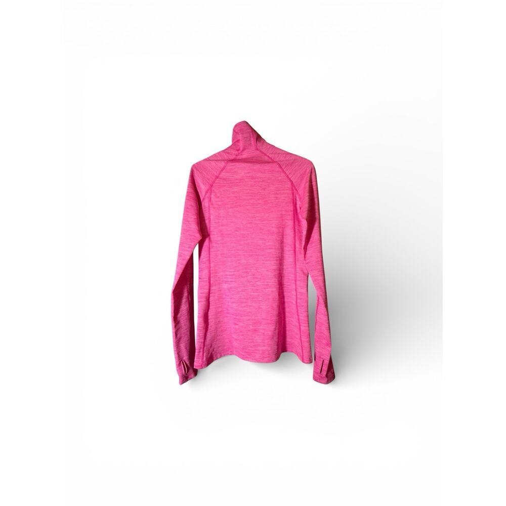 Under Armour Women’s Pink Mock Neck Long Sleeve Lightweight Athletic Top Small - Picture 3 of 6
